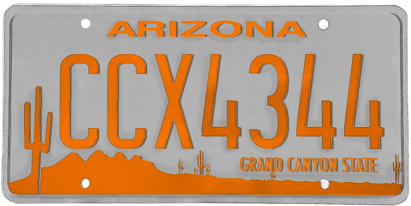 Arizona License Plate Wrap Kit