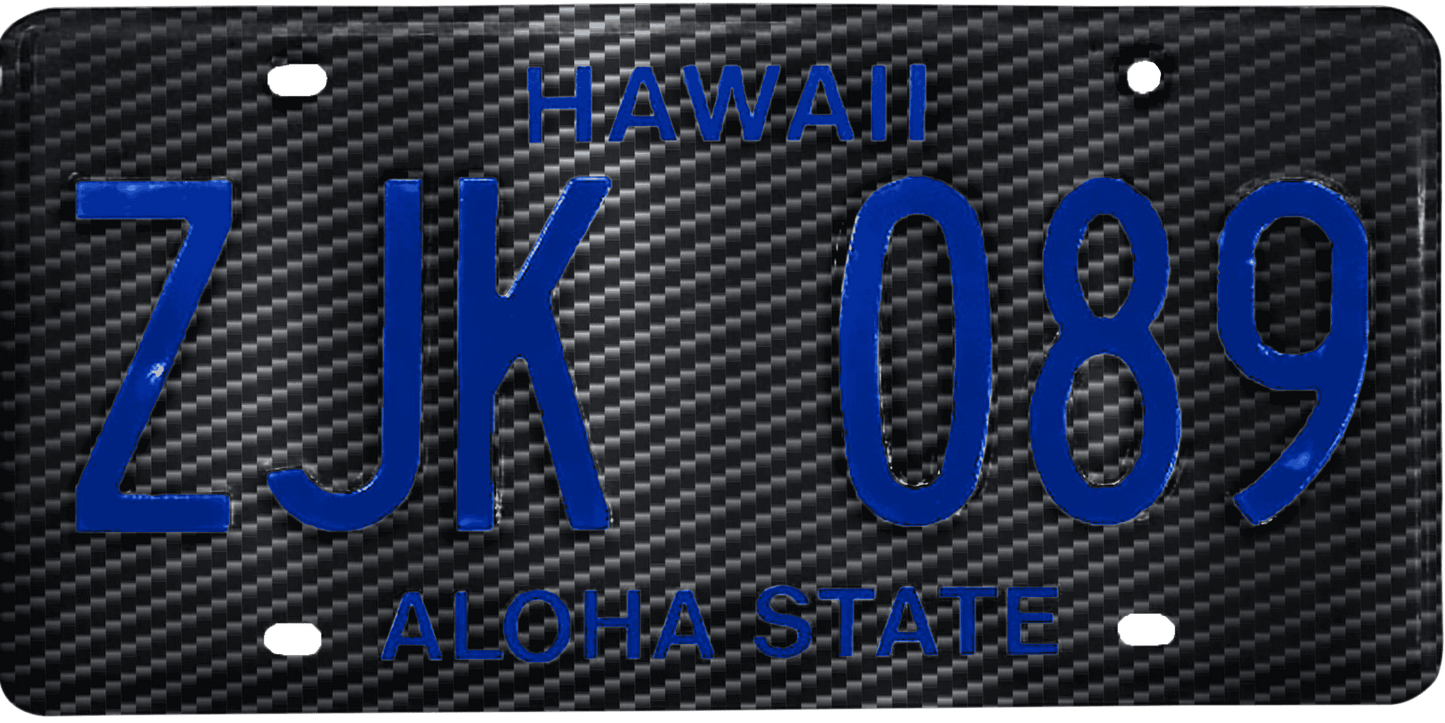 Hawaii License Plate Wrap Kit