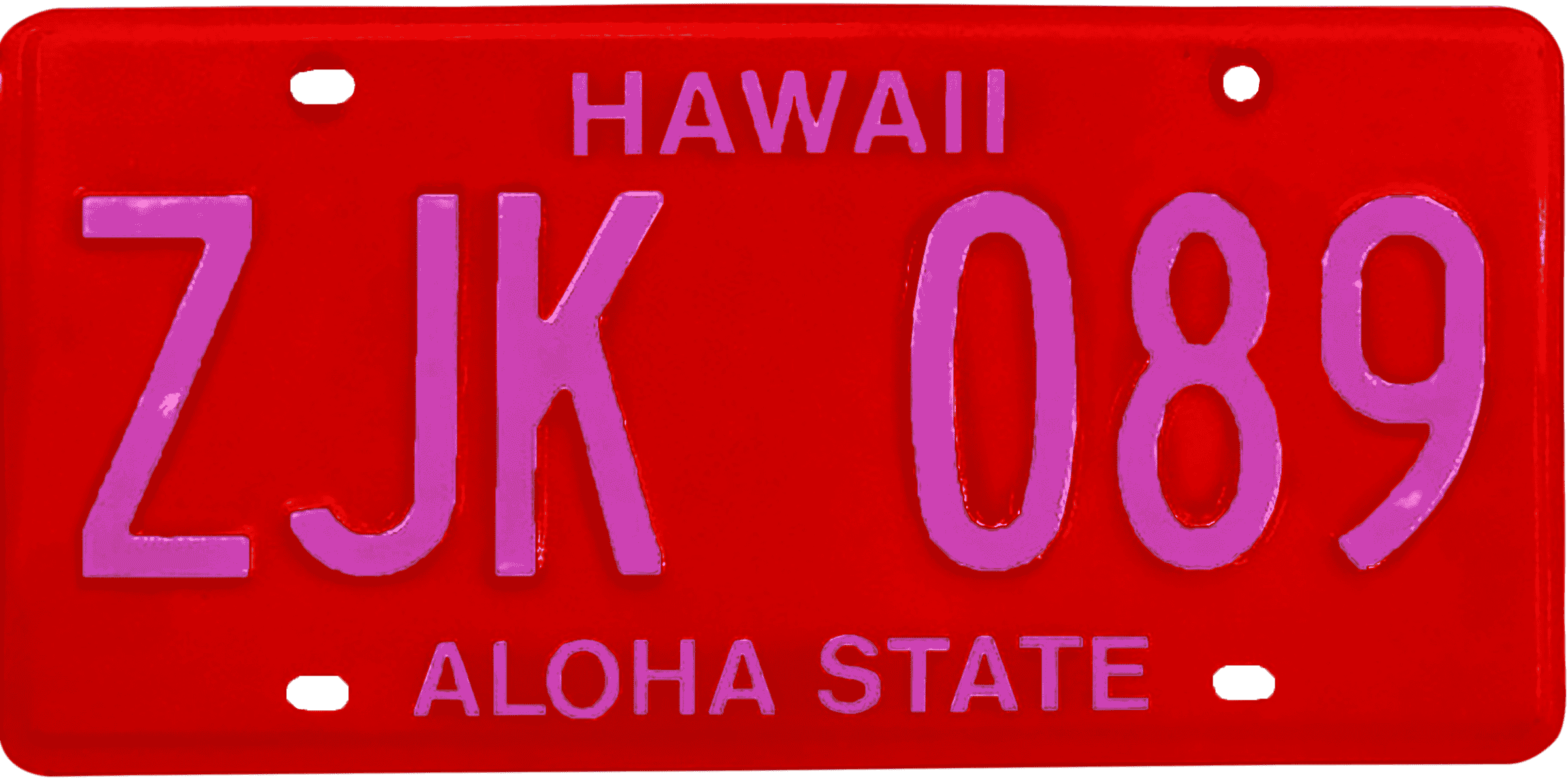 Hawaii Five-0 1968 Style Hawaii License Plate – Vintage Replica TV Show Prop