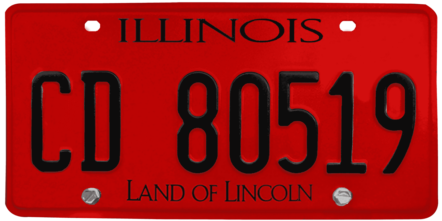 Illinois License Plate Wrap Kit