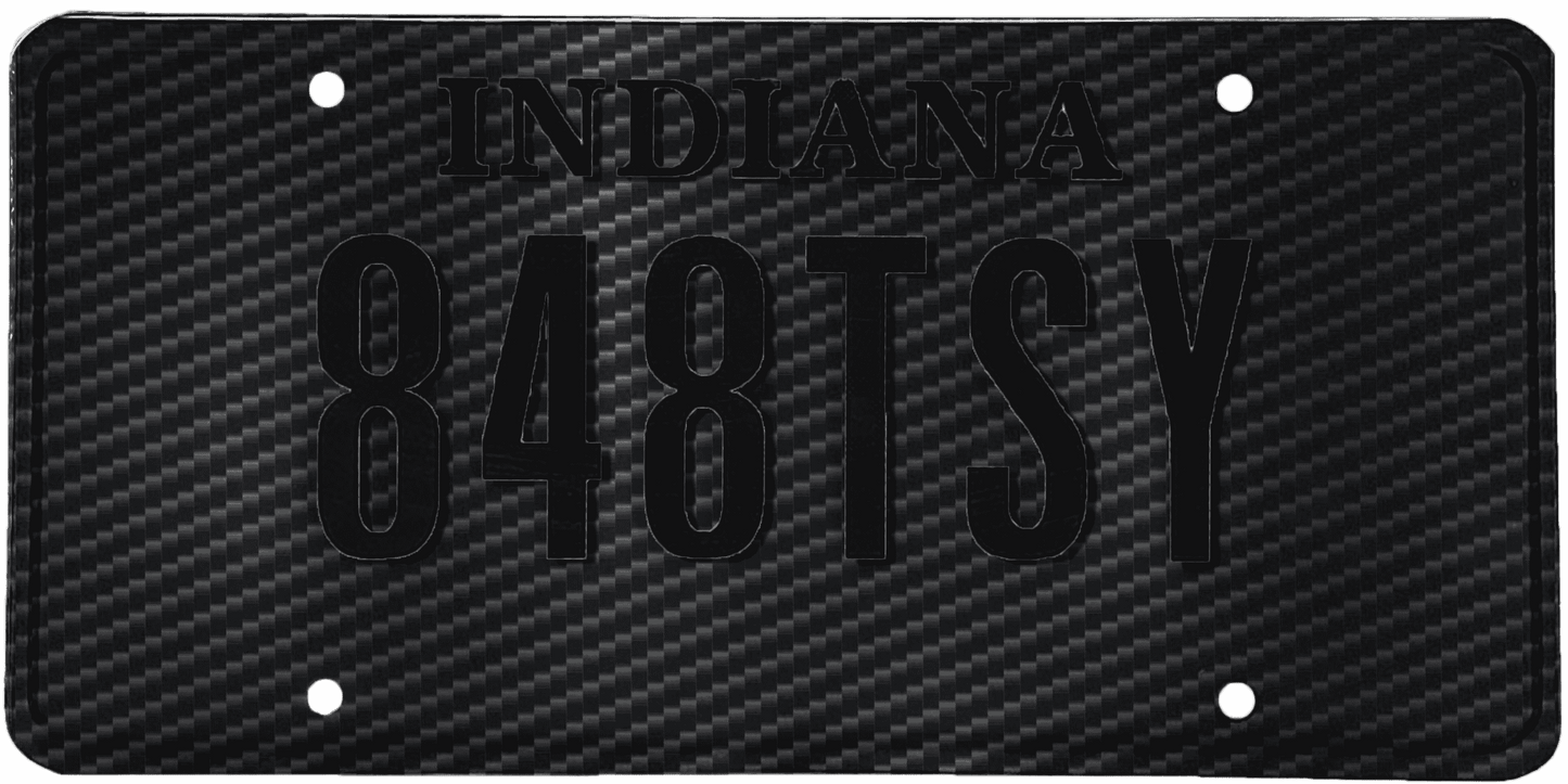 Indiana License Plate Wrap Kit