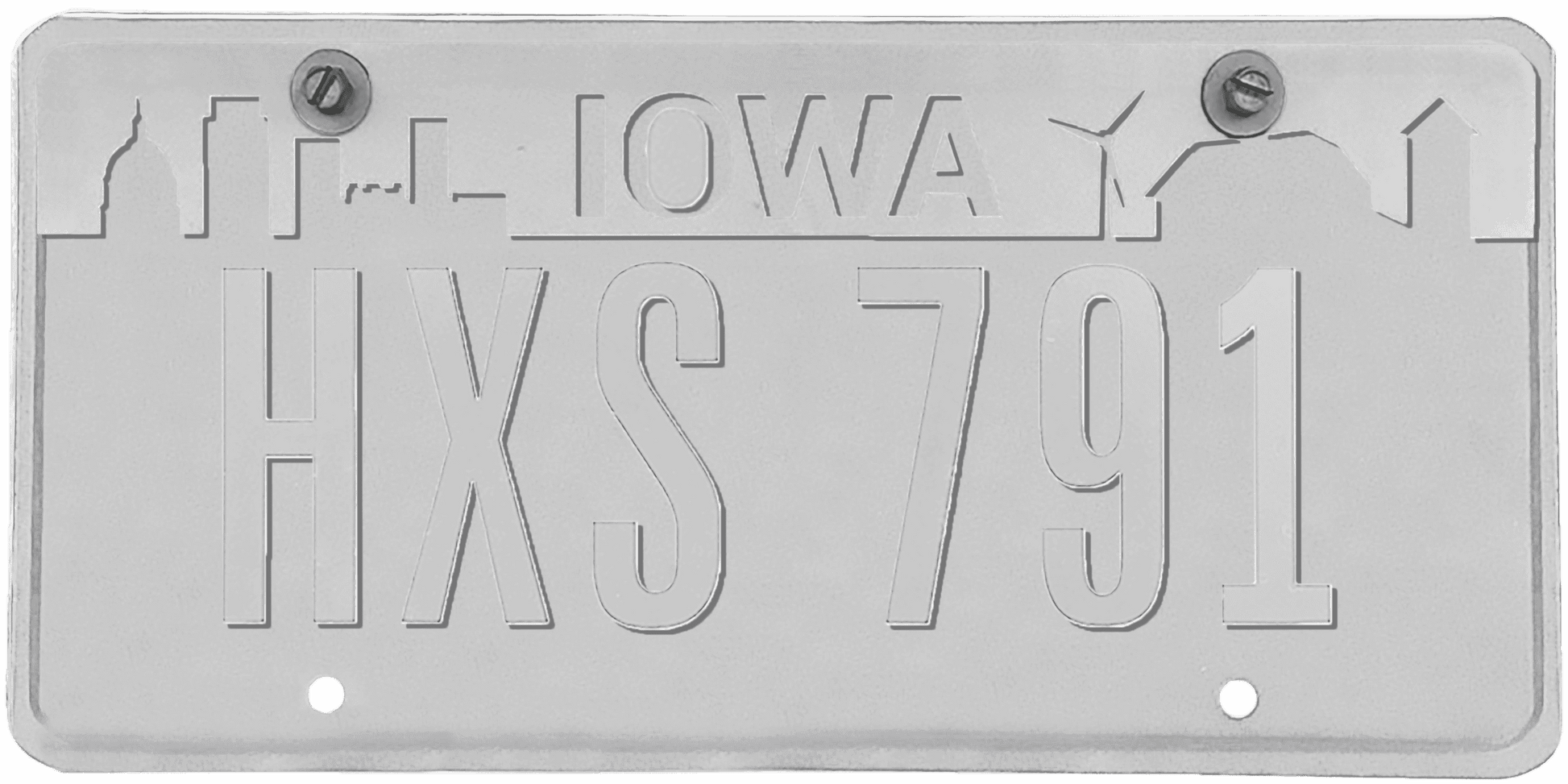 Pennsylvania License Plate Wrap Kit