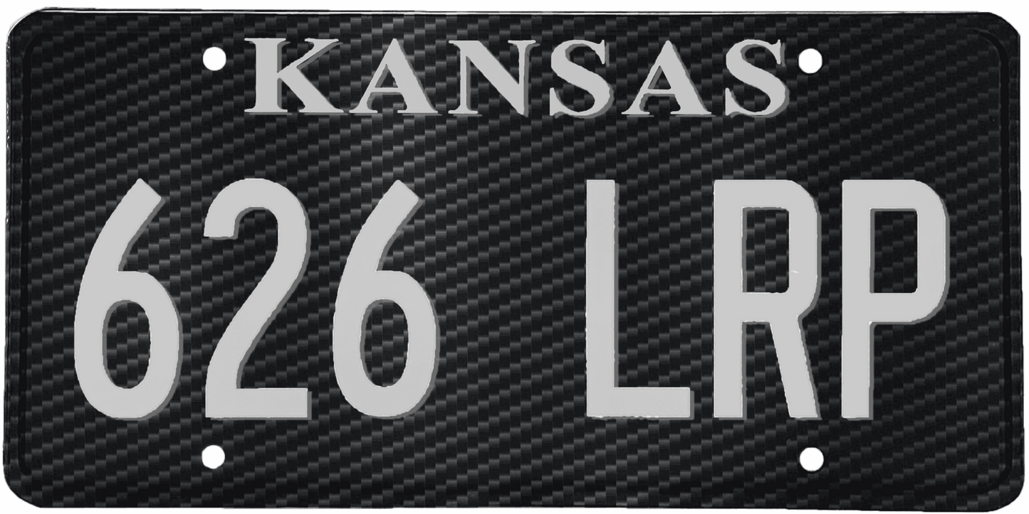 Kansas License Plate Wrap Kit