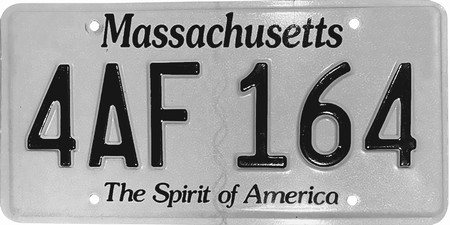 Massachusetts License Plate Wrap Kit