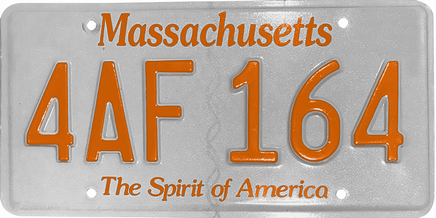 Massachusetts License Plate Wrap Kit