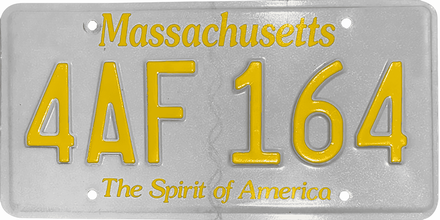 Massachusetts License Plate Wrap Kit