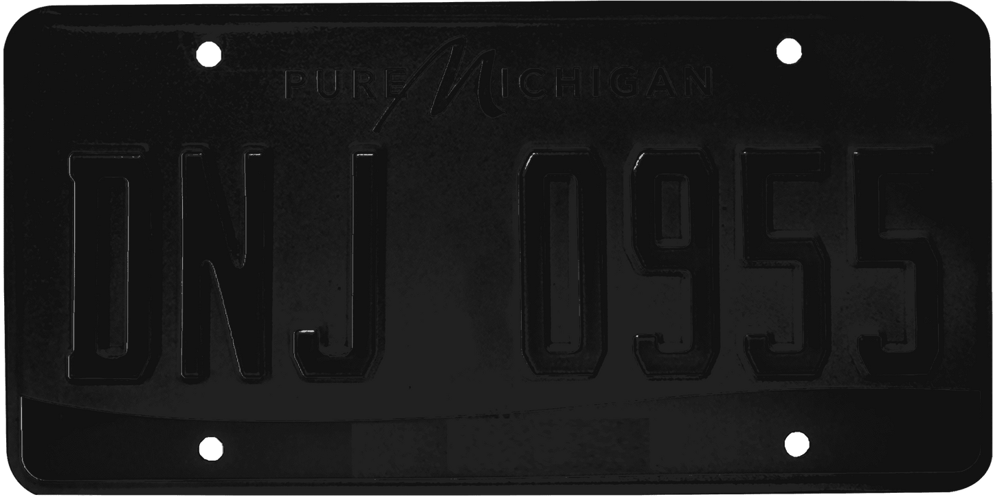 Michigan License Plate Wrap Kit