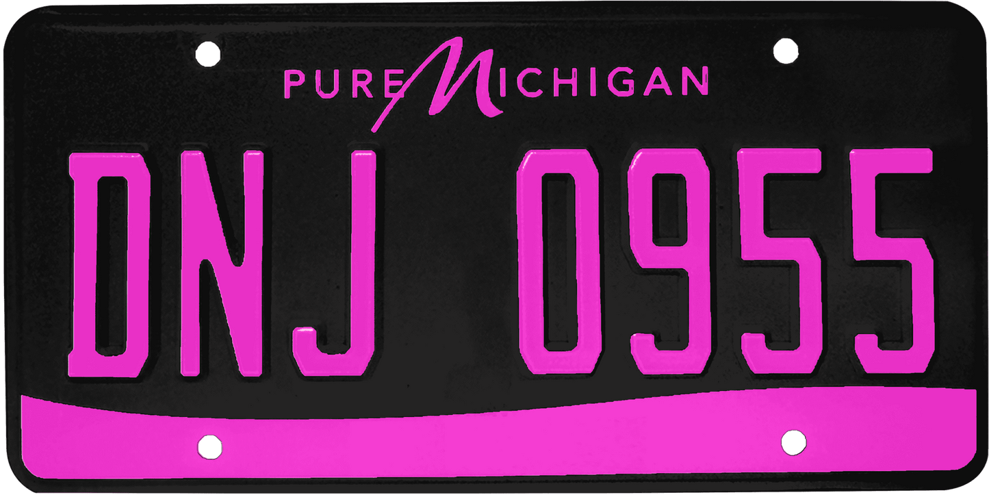 Michigan License Plate Wrap Kit