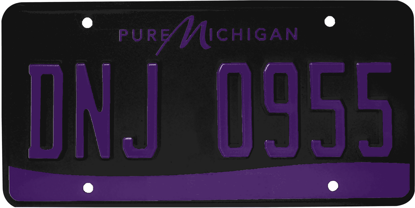 Michigan License Plate Wrap Kit