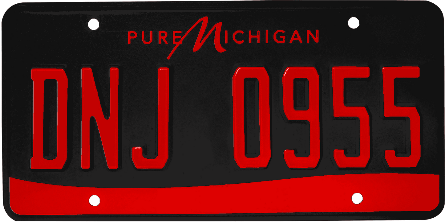 Michigan License Plate Wrap Kit