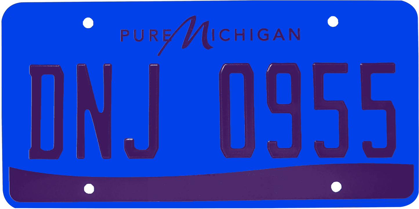 Michigan License Plate Wrap Kit