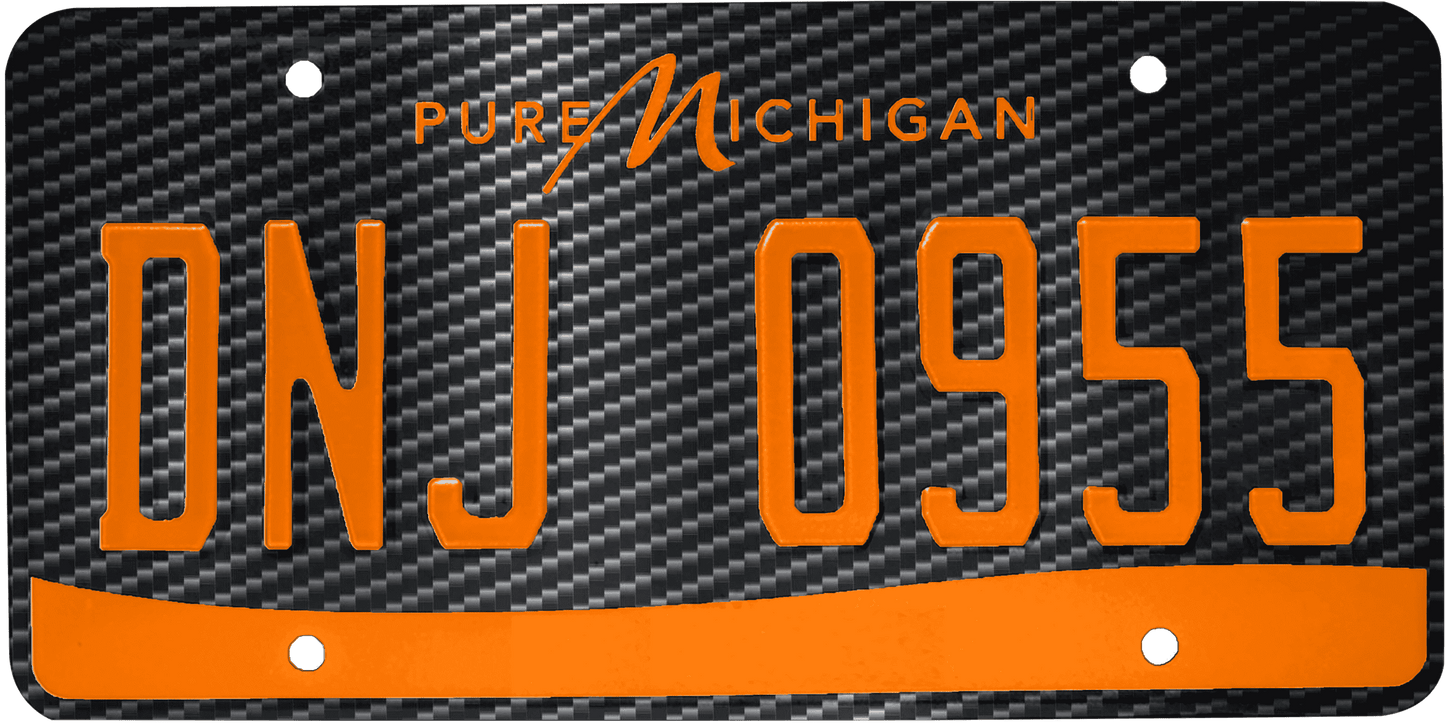 Michigan License Plate Wrap Kit