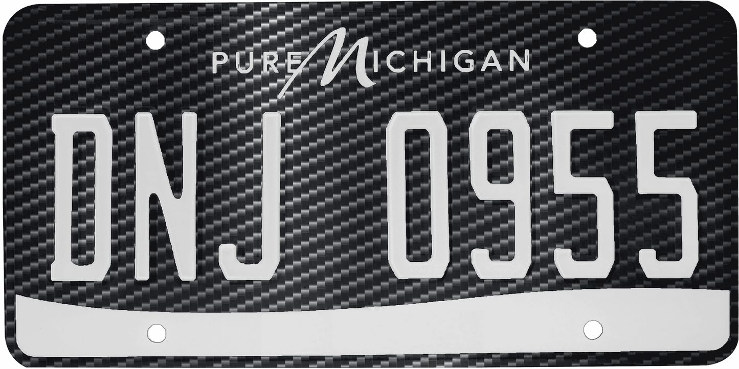 Michigan License Plate Wrap Kit