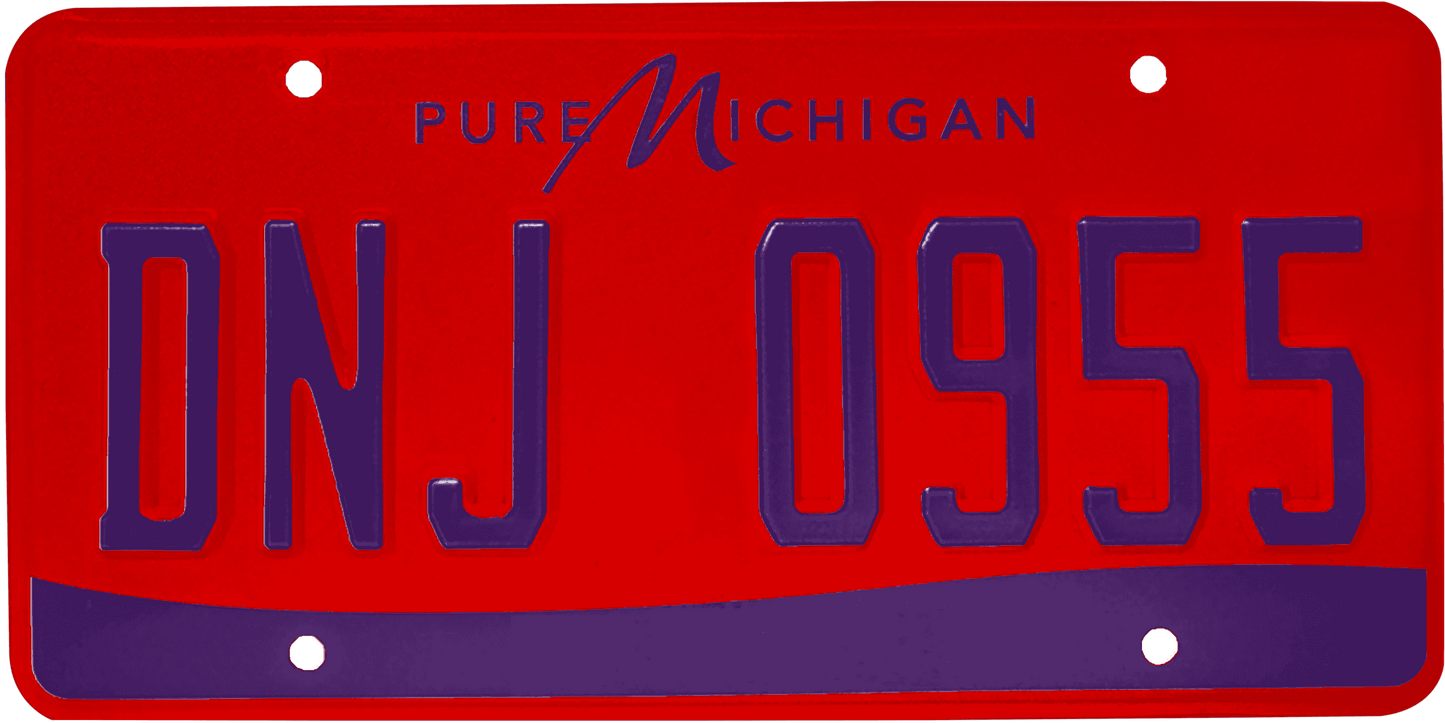 Michigan License Plate Wrap Kit