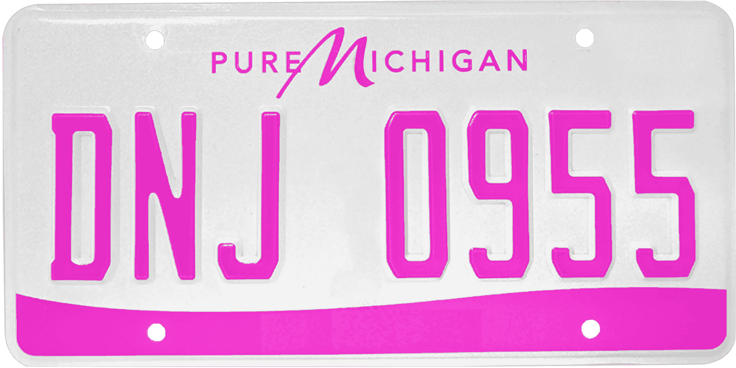 Michigan License Plate Wrap Kit