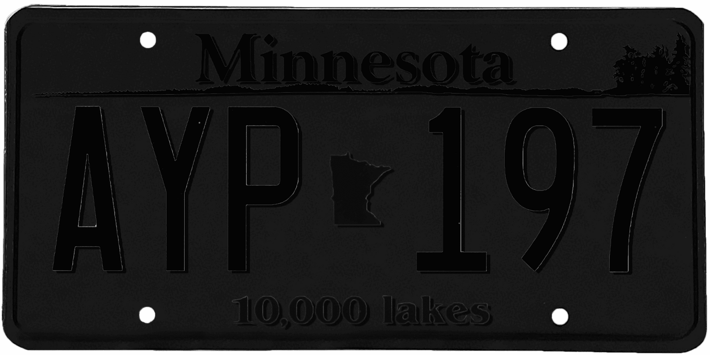 Minnesota License Plate Wrap Kit