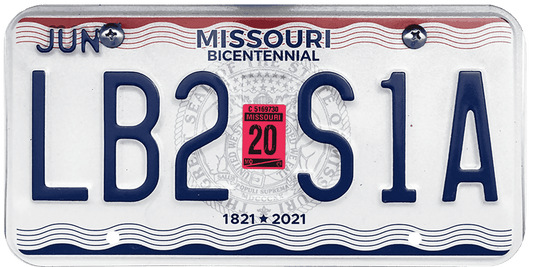 Missouri License Plate Wrap Kit