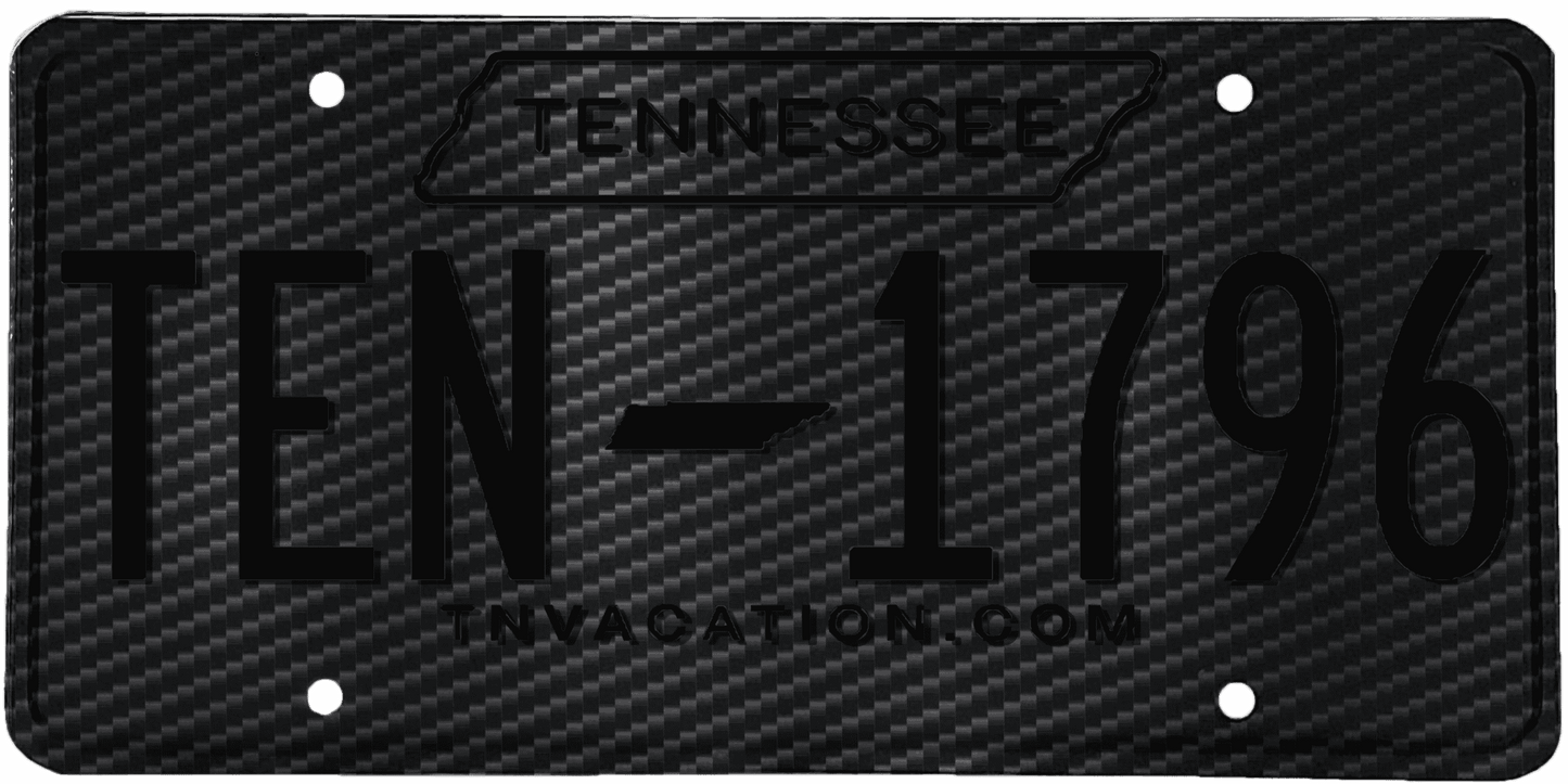 Tennessee License Plate Wrap Kit