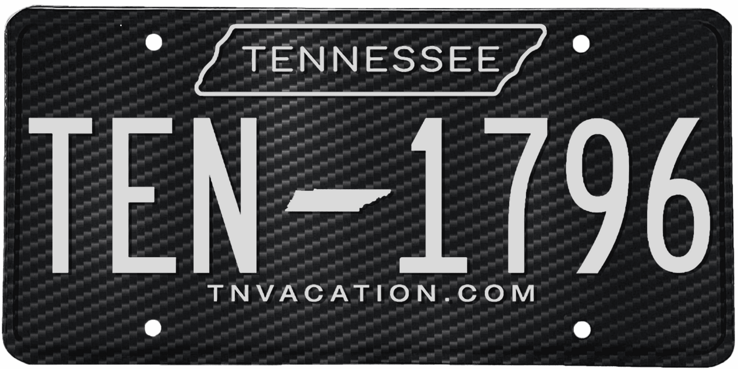 Tennessee License Plate Wrap Kit