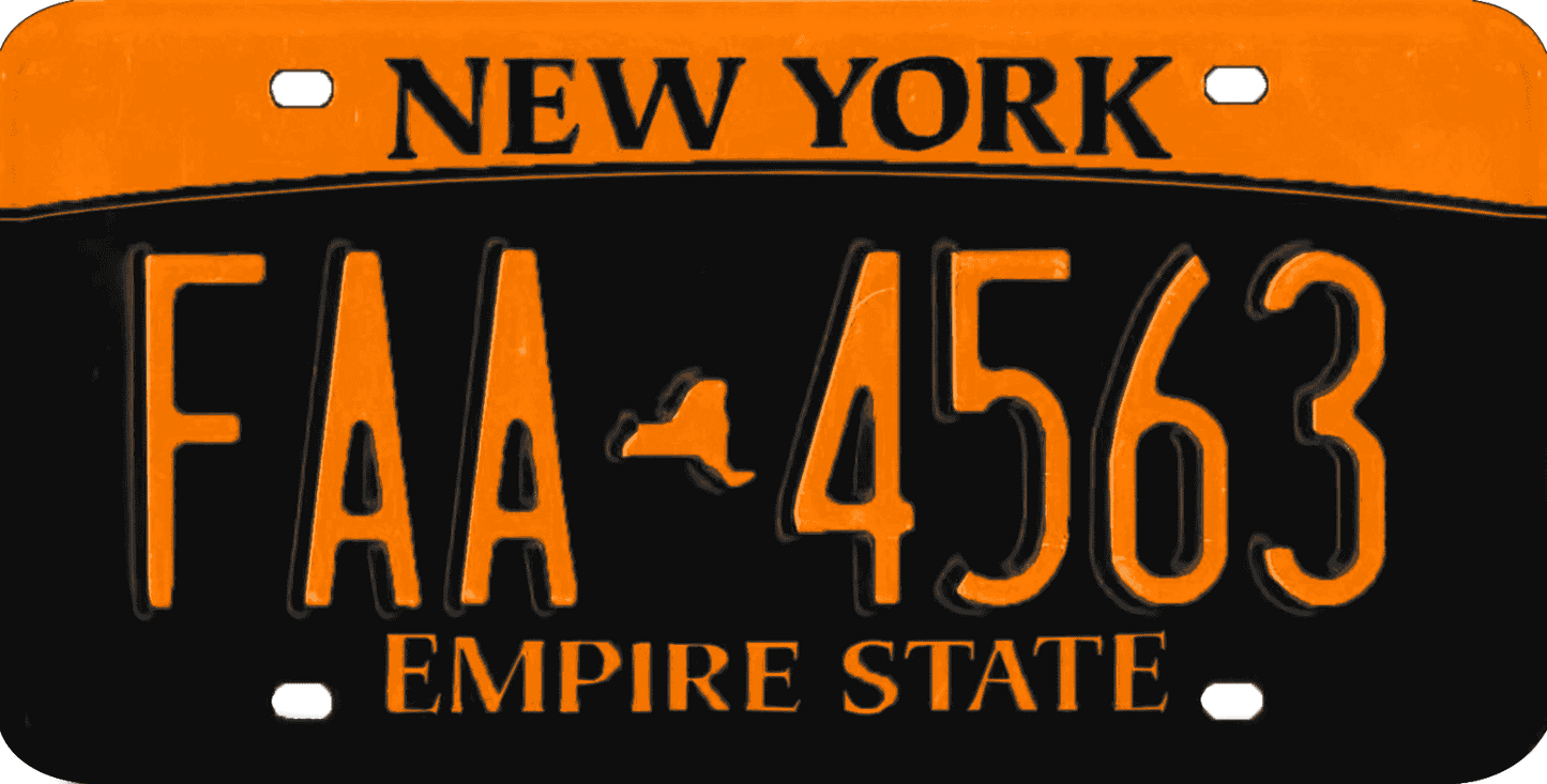 New York License Plate Wrap Kit | Empire State