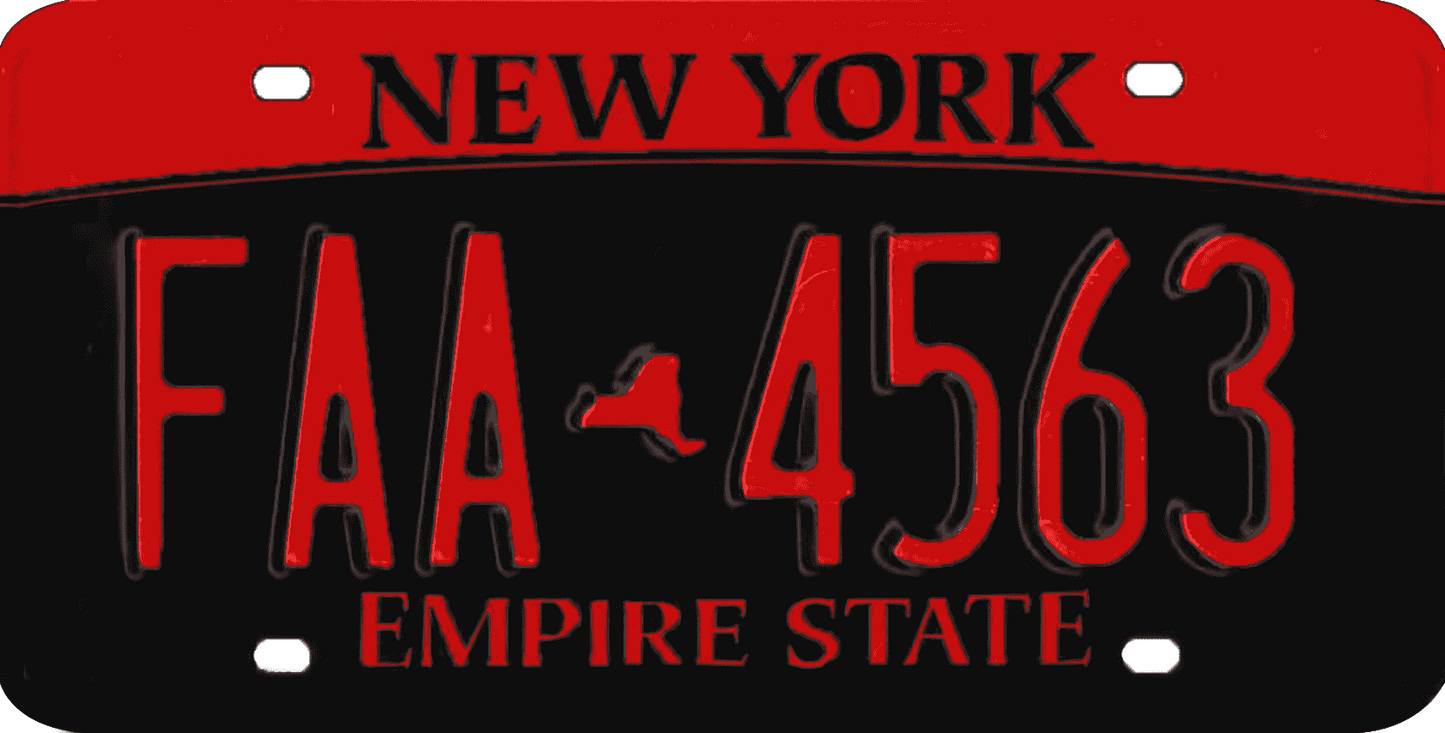 New York License Plate Wrap Kit | Empire State