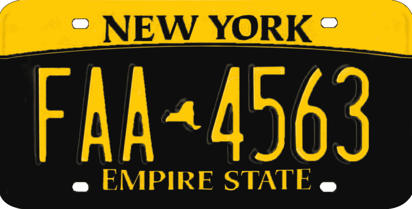 New York License Plate Wrap Kit | Empire State