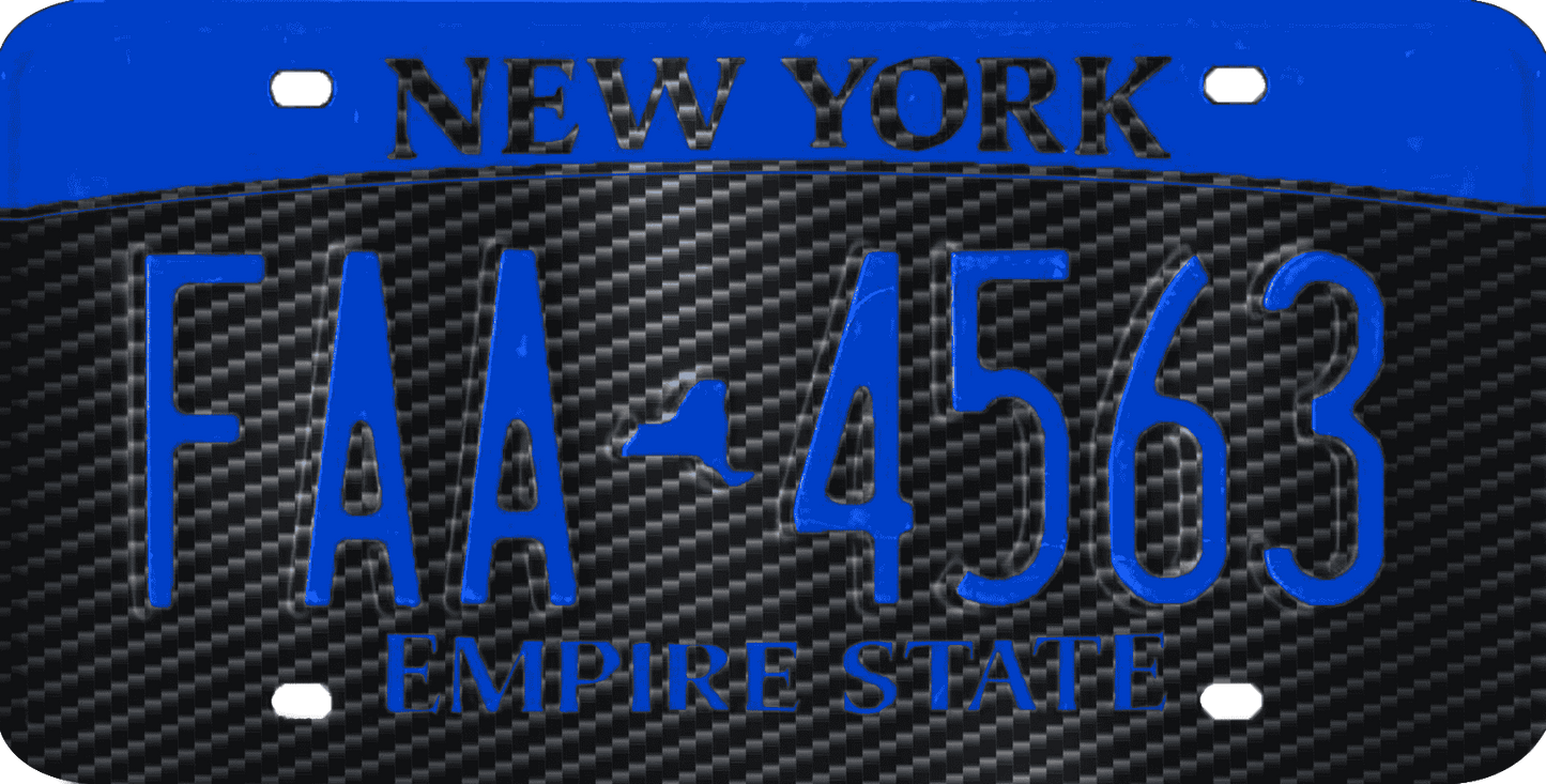 New York License Plate Wrap Kit | Empire State