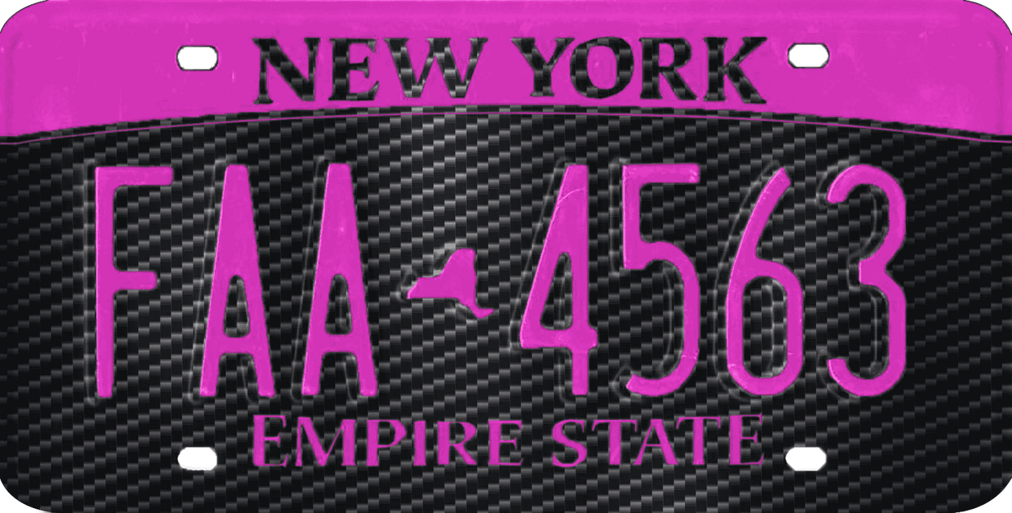 New York License Plate Wrap Kit | Empire State