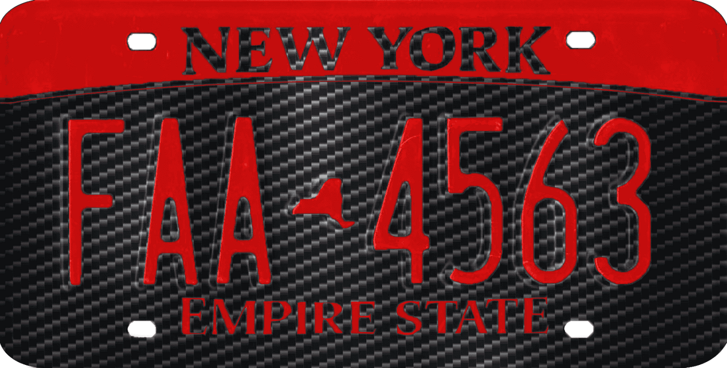 New York License Plate Wrap Kit | Empire State