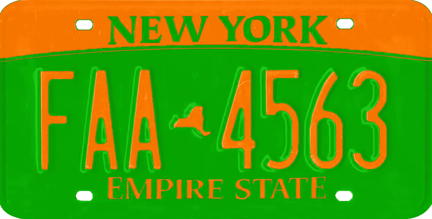 New York License Plate Wrap Kit | Empire State