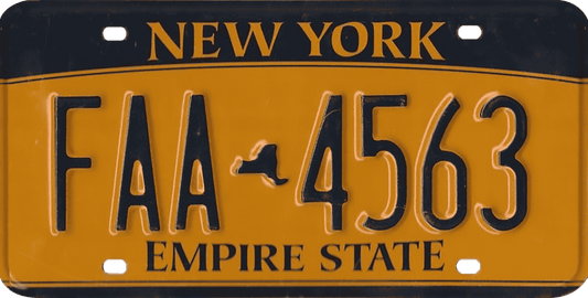 New York License Plate Wrap Kit | Empire State