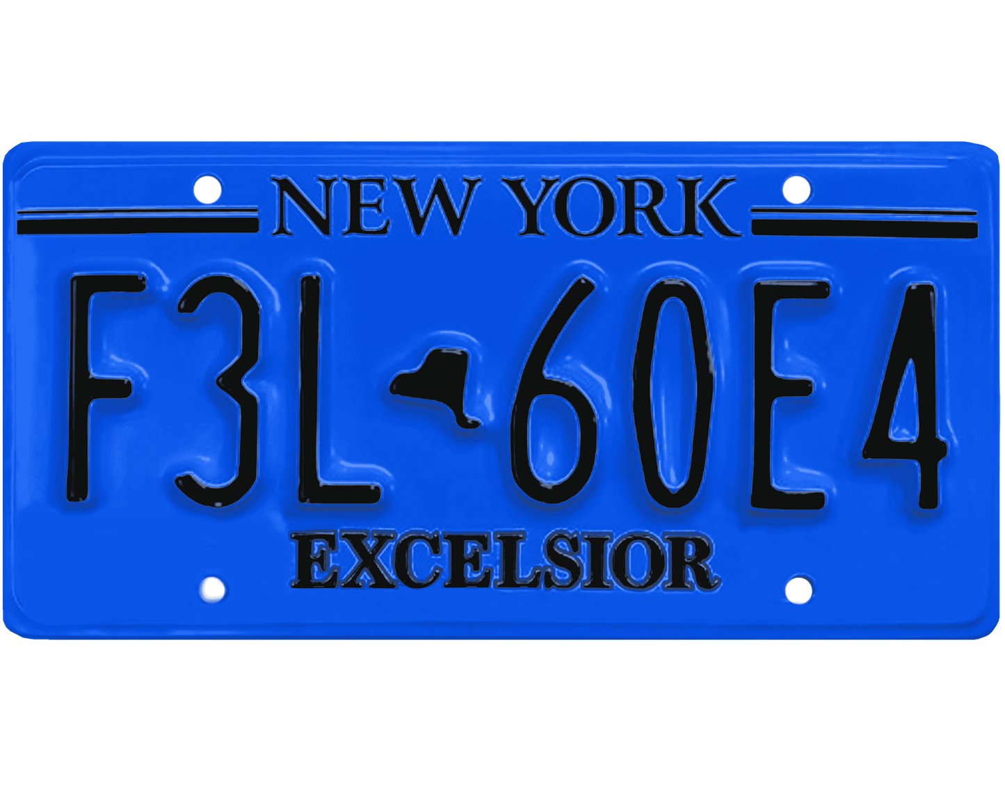 New York License Plate Wrap Kit | Excelsior