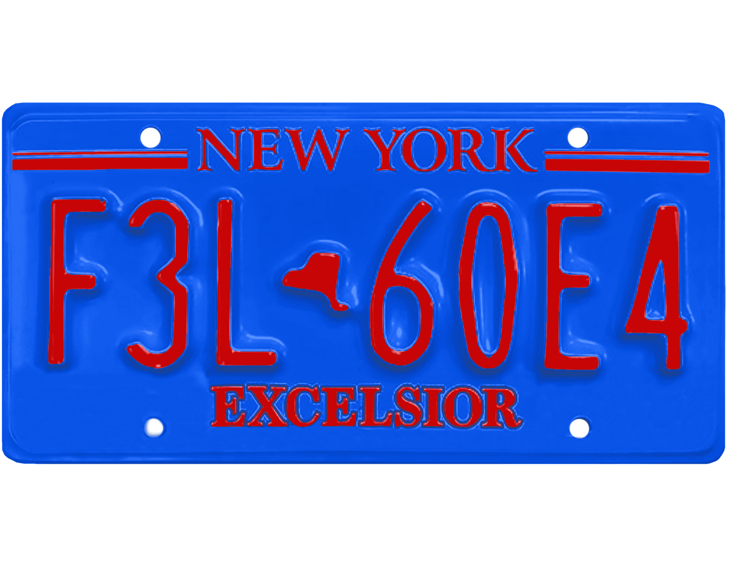 New York License Plate Wrap Kit | Excelsior