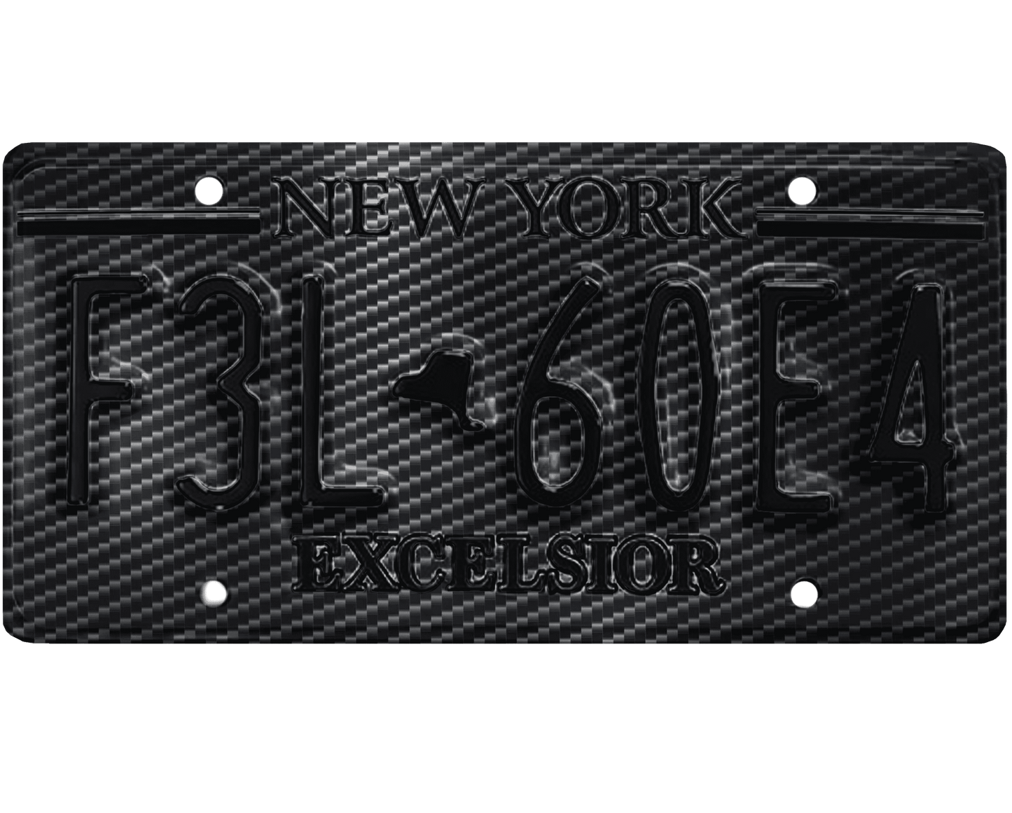 New York License Plate Wrap Kit | Excelsior