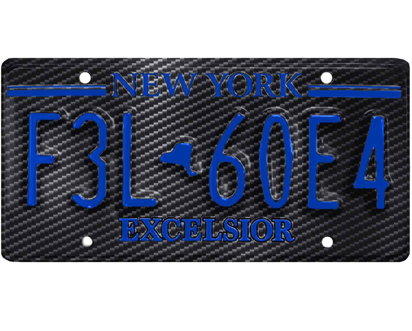 New York License Plate Wrap Kit | Excelsior