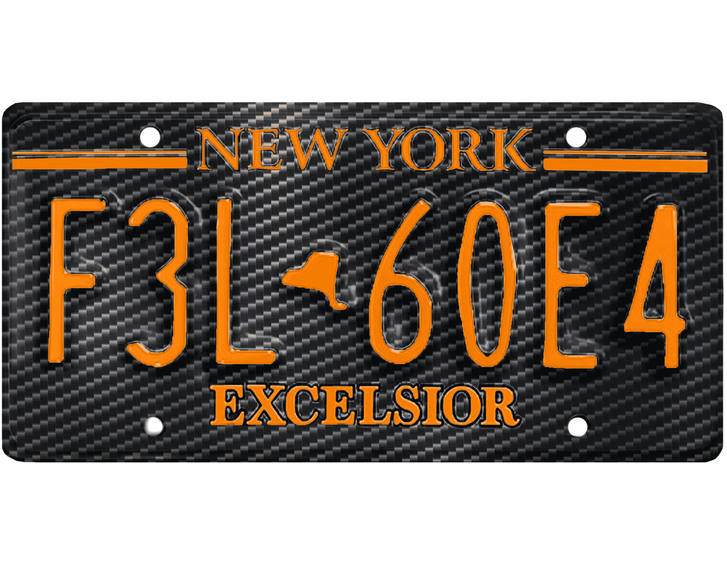 New York License Plate Wrap Kit | Excelsior