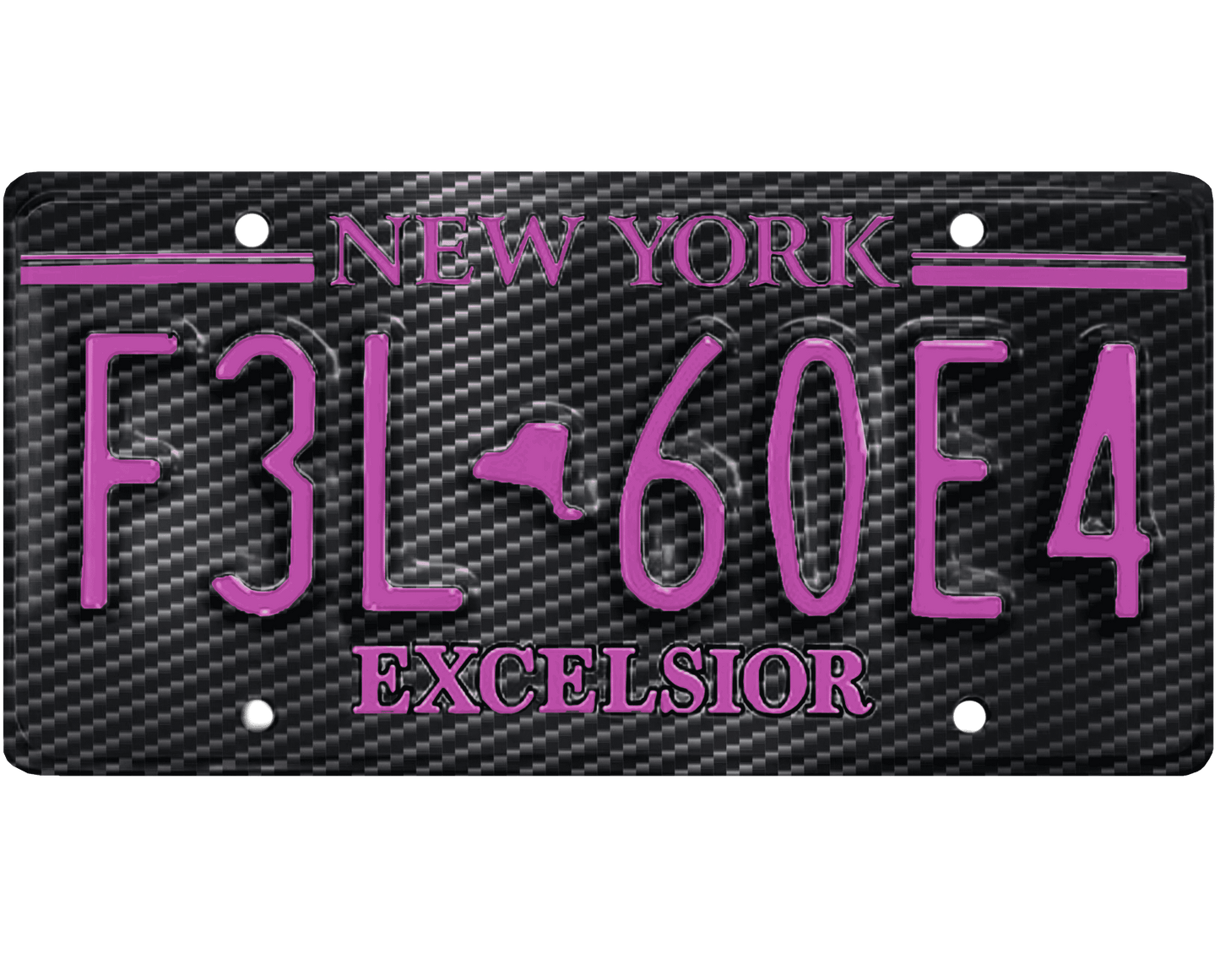 New York License Plate Wrap Kit | Excelsior