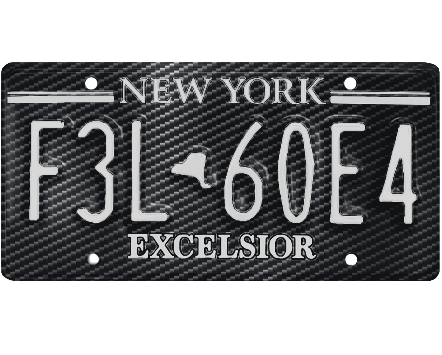 New York License Plate Wrap Kit | Excelsior