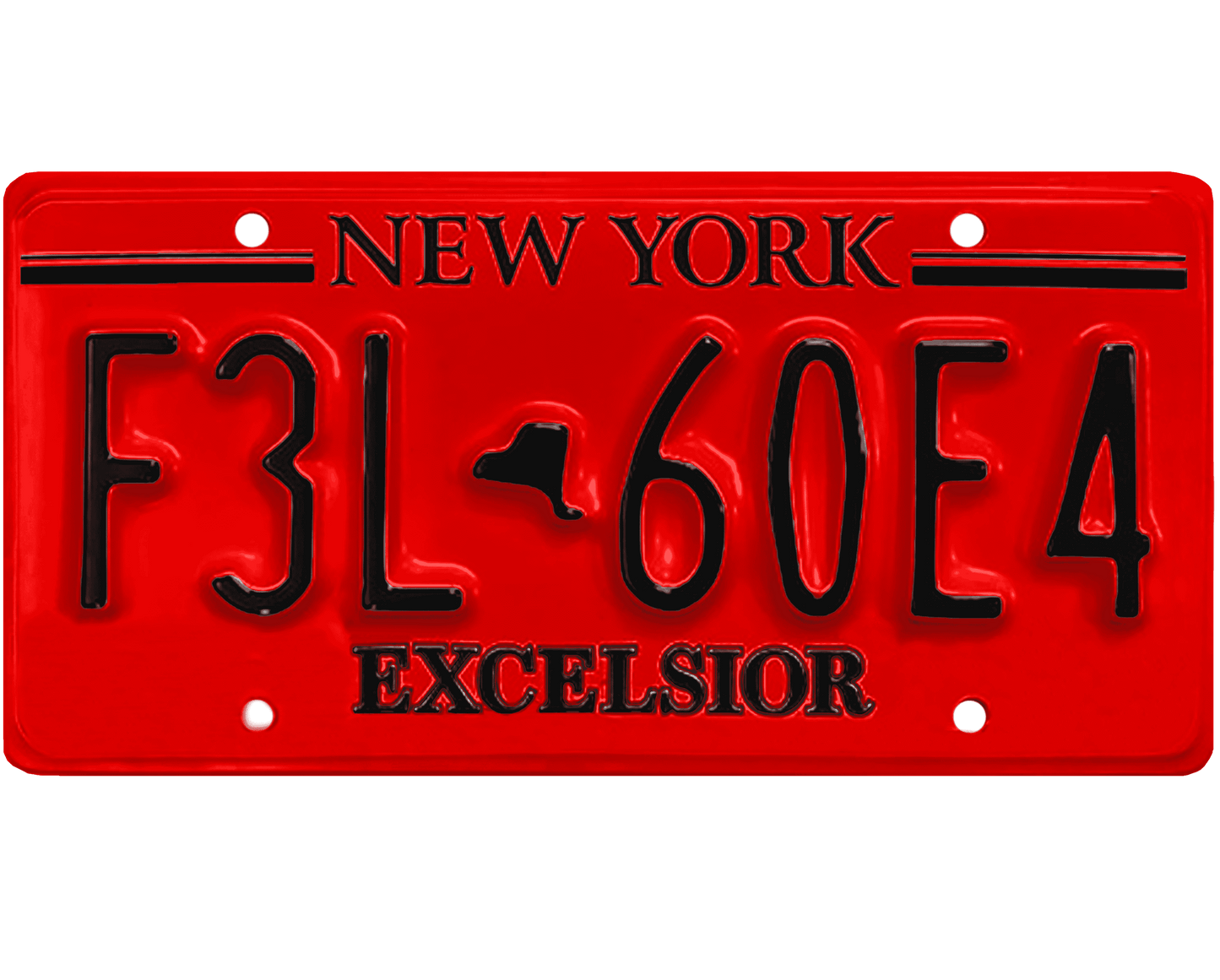 New York License Plate Wrap Kit | Excelsior