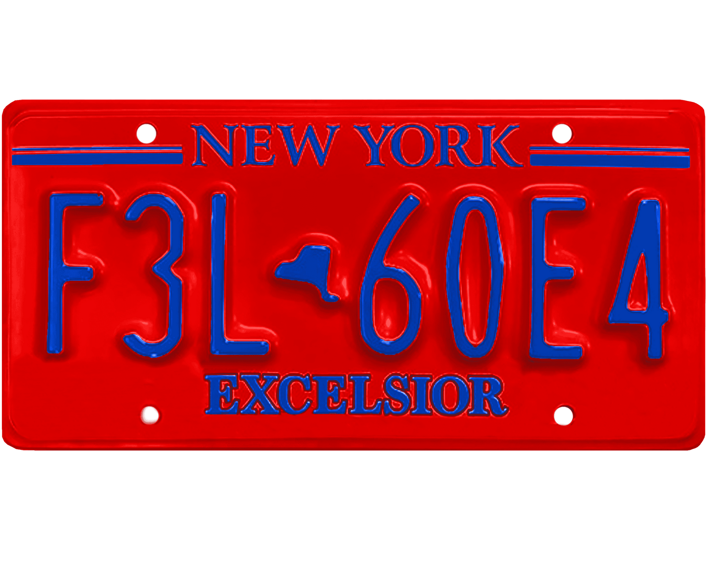 New York License Plate Wrap Kit | Excelsior