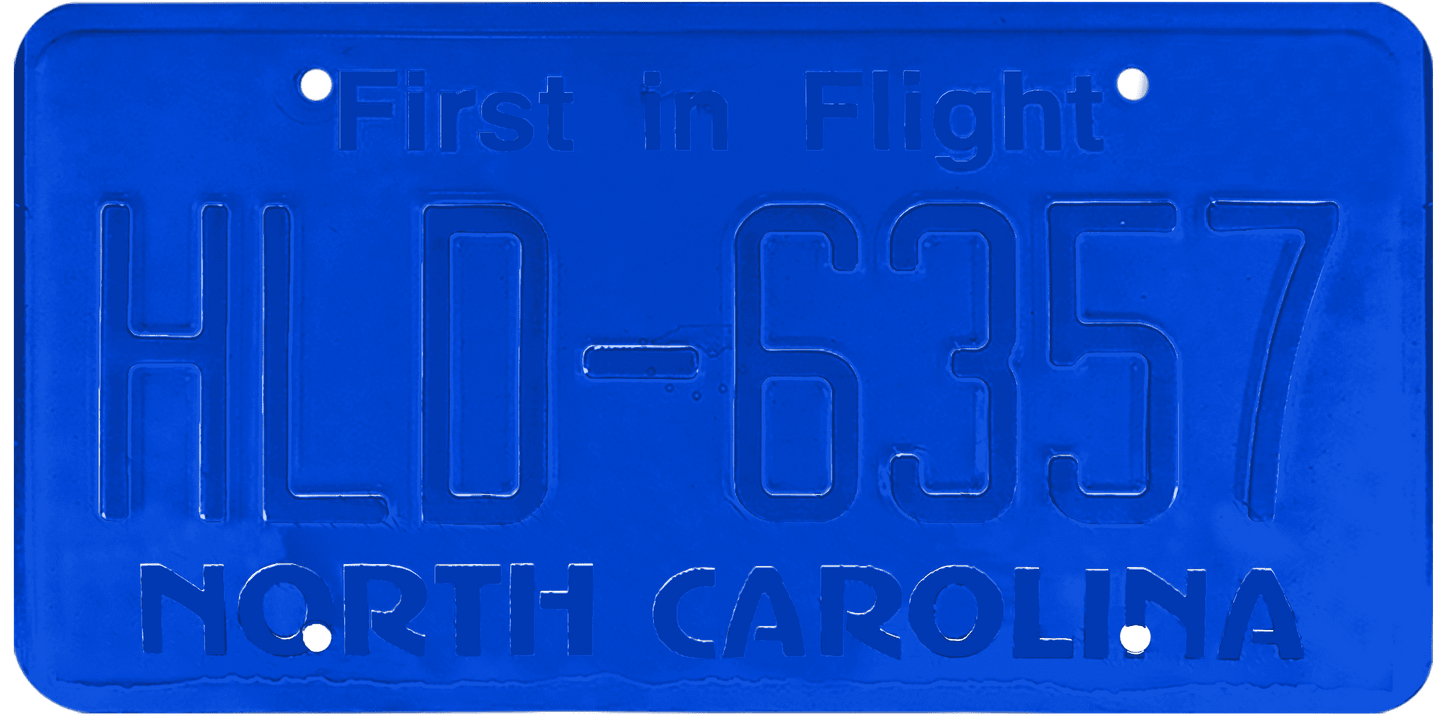 North Carolina Plate Wrap Kit