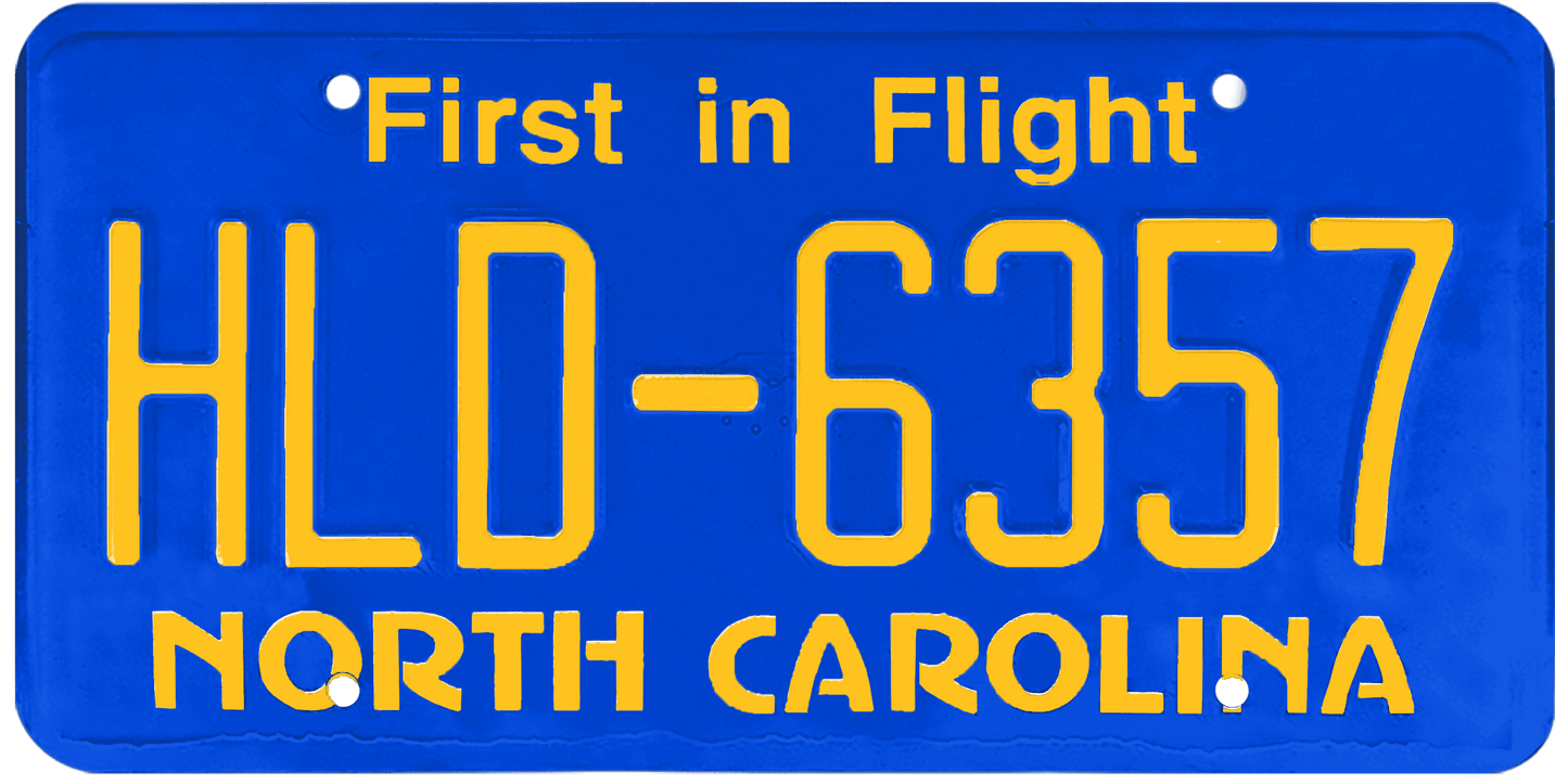 North Carolina Plate Wrap Kit