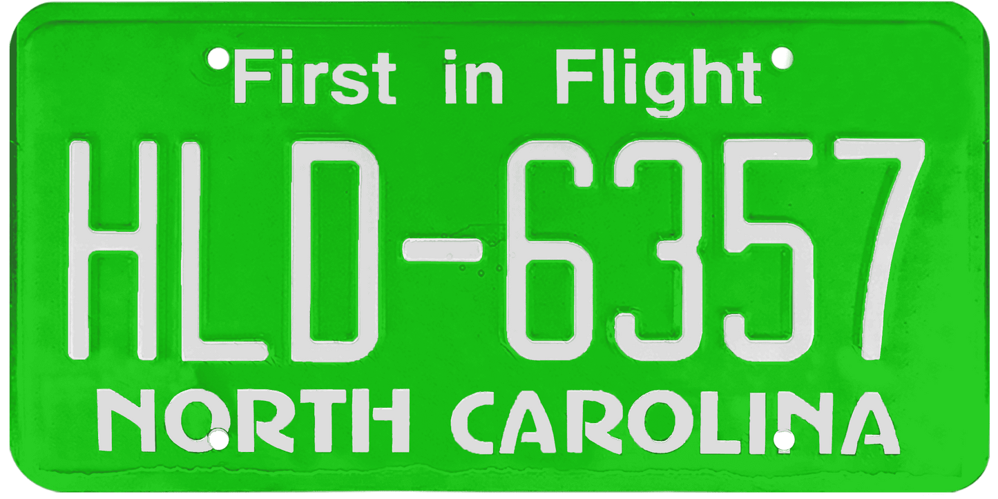 North Carolina Plate Wrap Kit