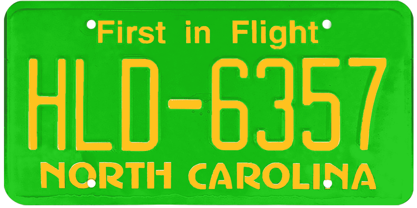 North Carolina Plate Wrap Kit