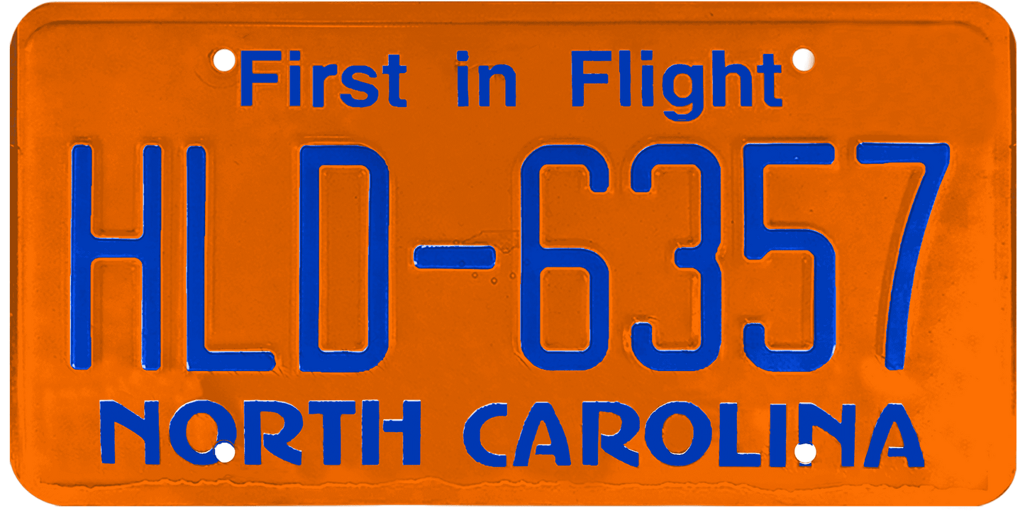 North Carolina Plate Wrap Kit