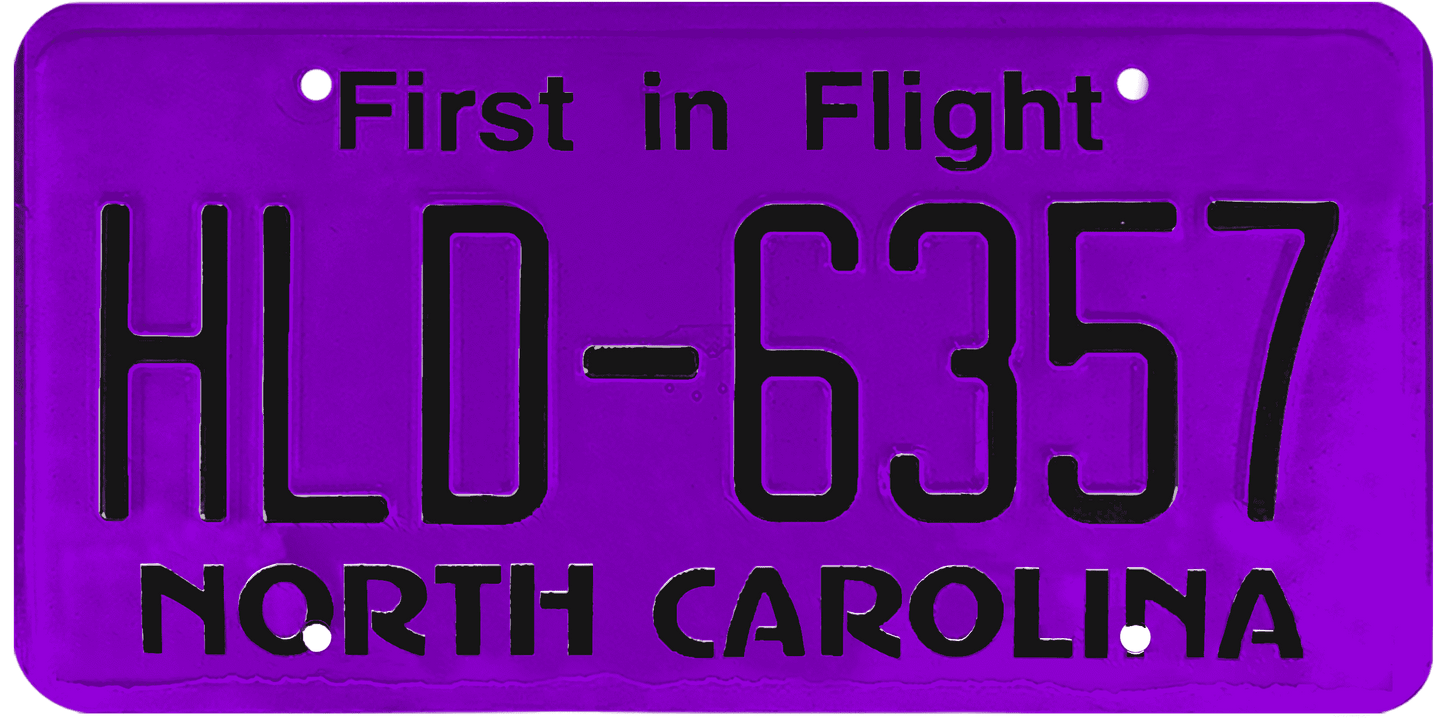 North Carolina Plate Wrap Kit