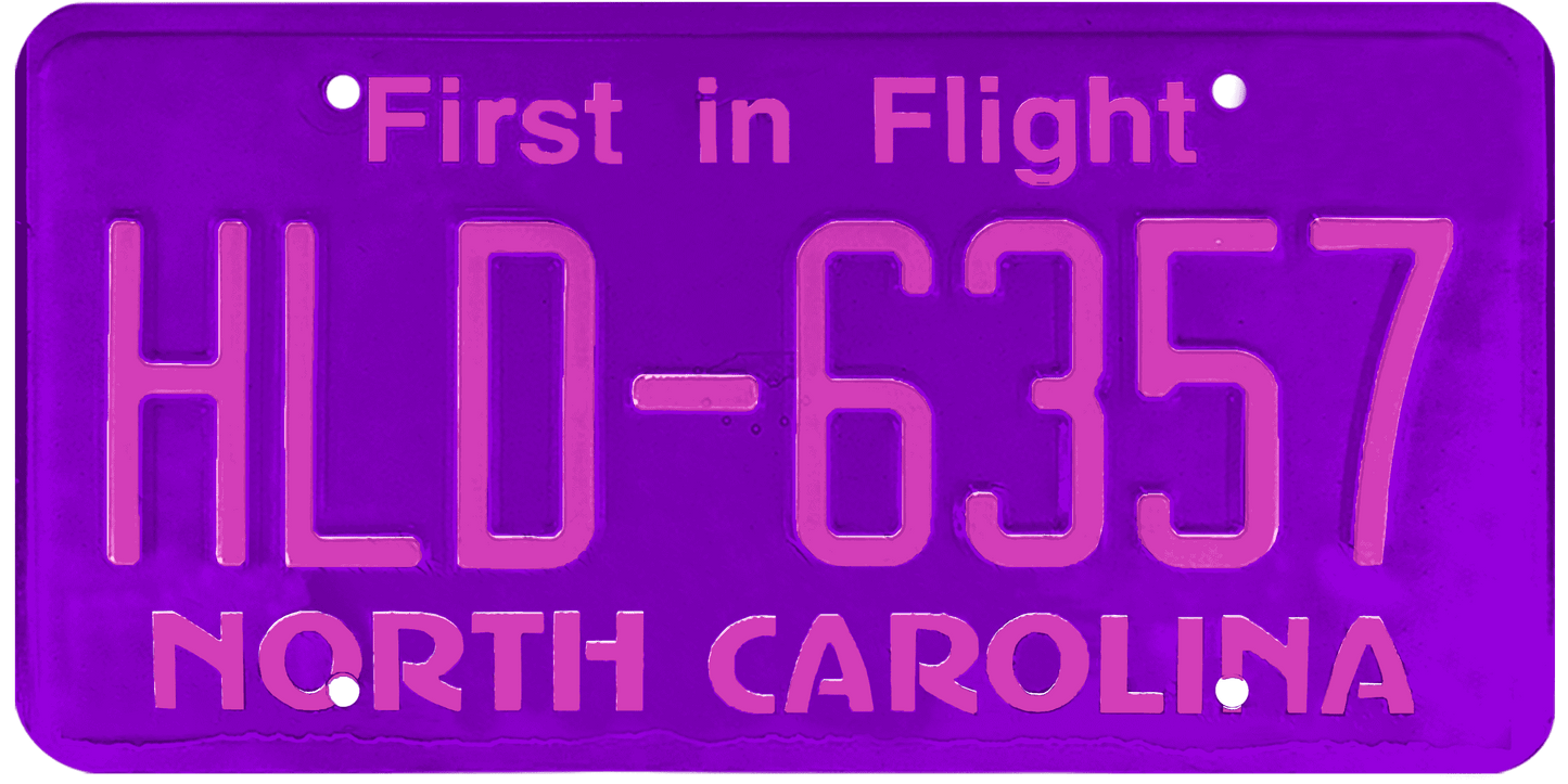 North Carolina Plate Wrap Kit