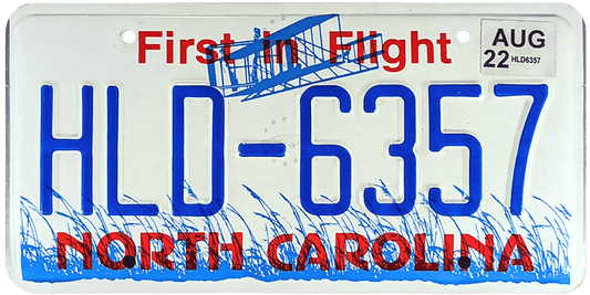 North Carolina Plate Wrap Kit