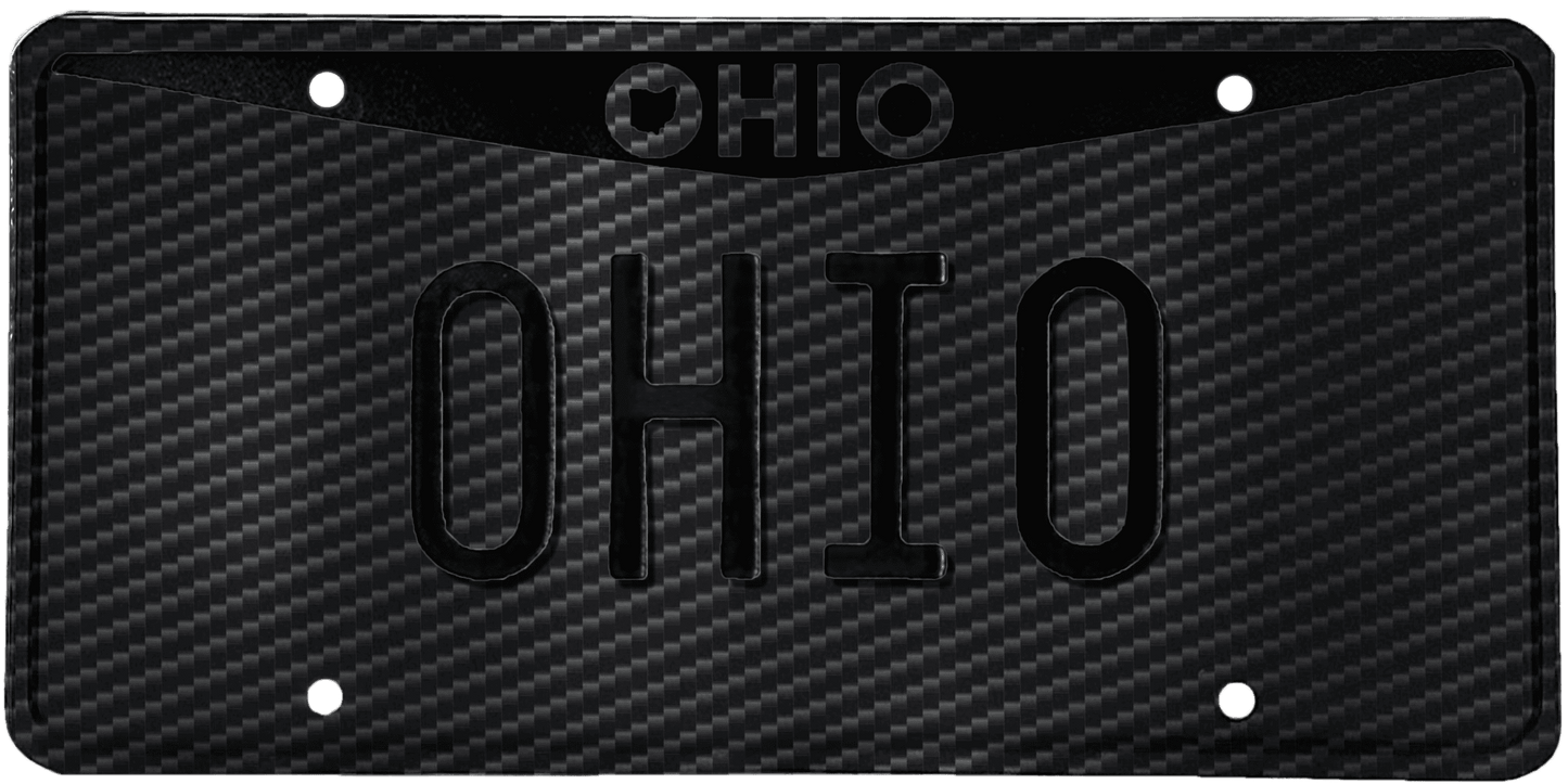 Ohio License Plate Wrap Kit