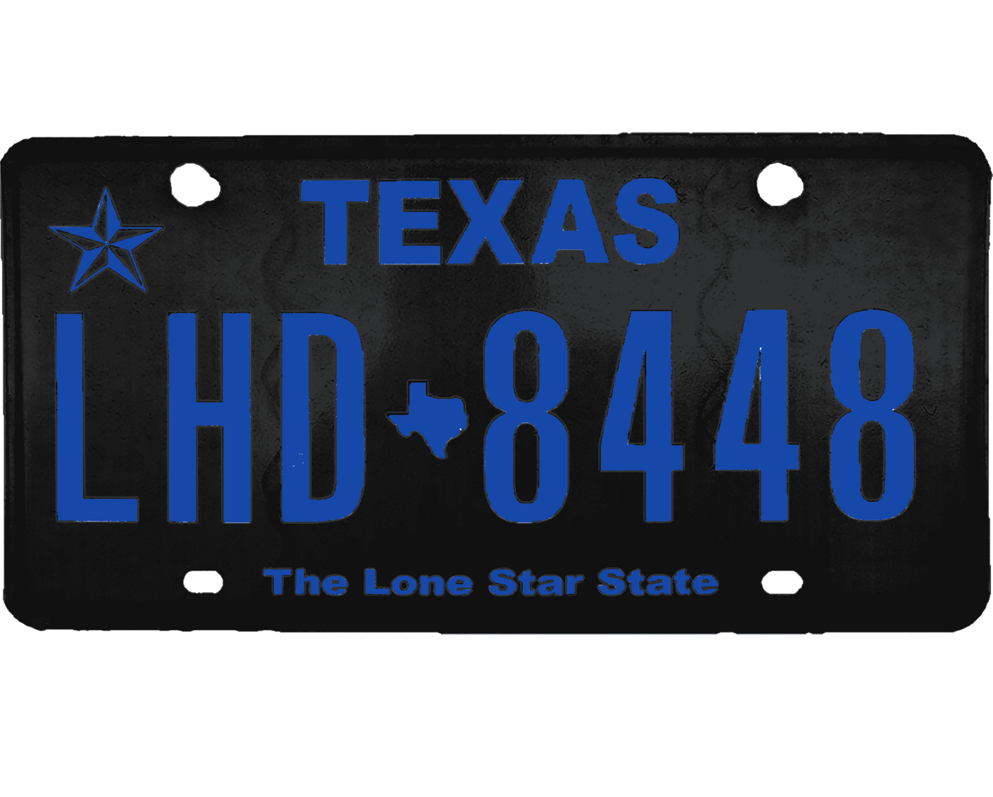 Texas License Plate Wrap Kit